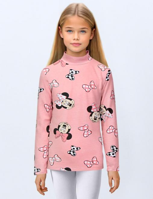 Водолазка детская KETMIN ЛАЙТ МИННИ Улыбашка цв.Розовый
