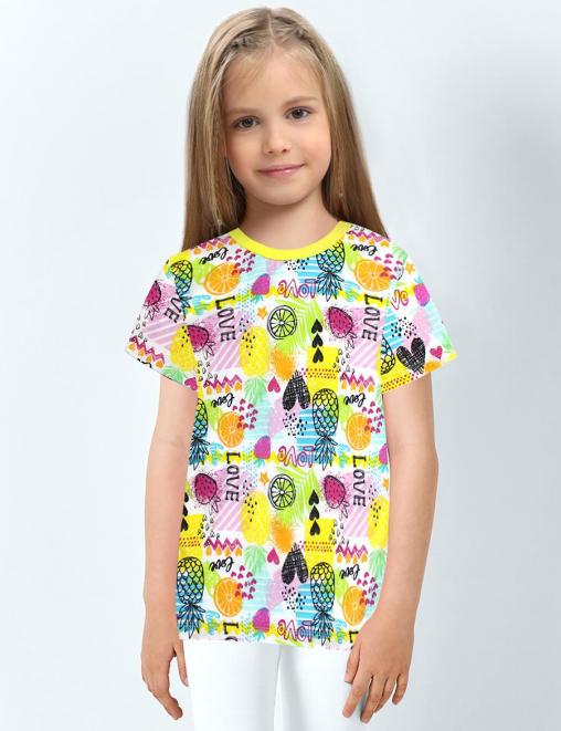 Футболка детская KETMIN HOME рис.LOVE Лимонный