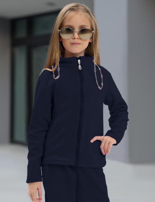 Толстовка детская флисовая KETMIN на молнии цв.Синий