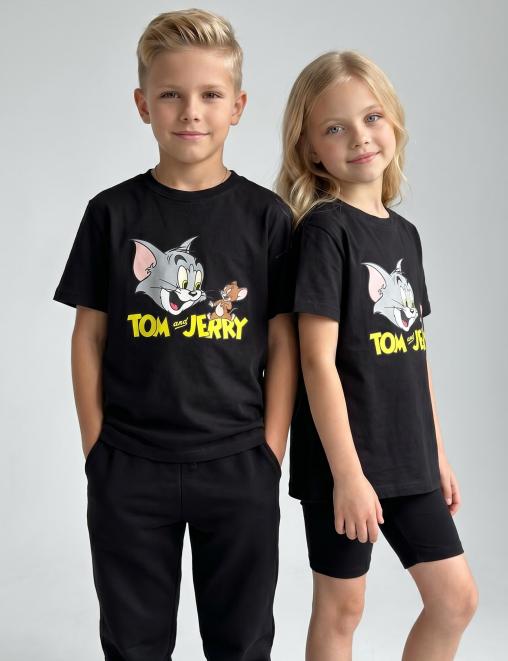 Футболка детская KETMIN URBAN ТОМ И ДЖЕРРИ цв. Черный