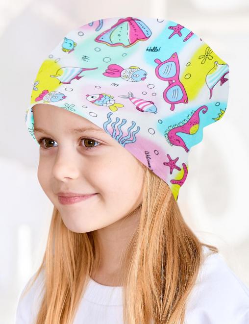 Шапка летняя МОРСКАЯ СКАЗКА