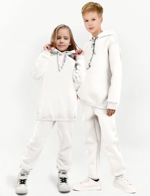 Детский спортивный костюм KETMIN NICE с начесом цв.Молочный