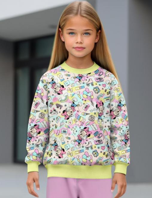 Свитшот детский KETMIN ТИП ТОП цв.Minnie music