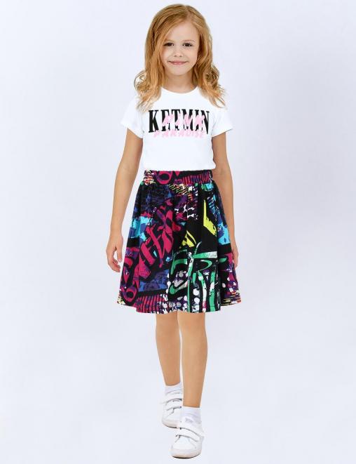Юбка для девочки KETMIN ЛЕТНИЙ ОТДЫХ цв.Верту