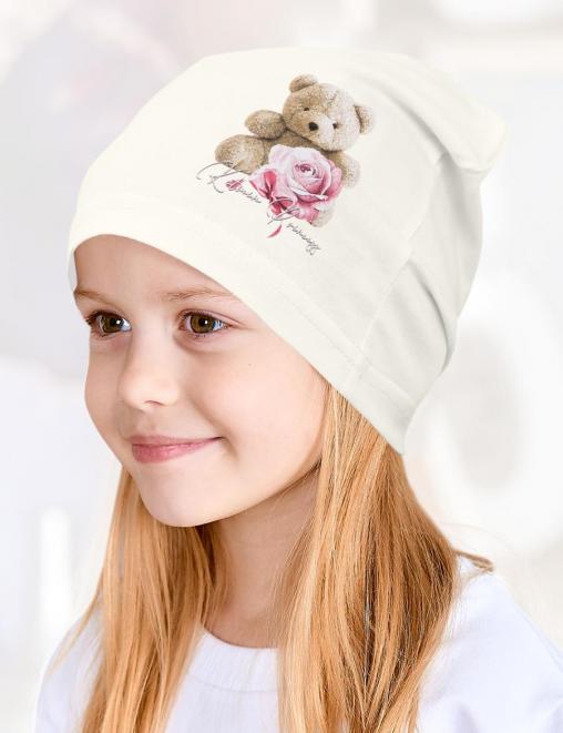 Шапка летняя Мишка ROSE цв.Шампань