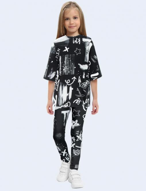Костюм KETMIN ШАРМ цв.Граффити Черный