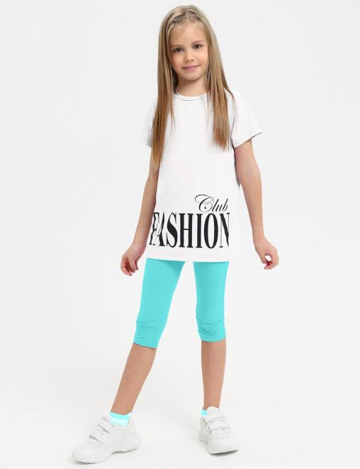 Бриджи для девочки COLOR цв.Бирюза