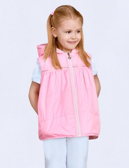 Жилет для девочки KETMIN COLLECTION цв.Розовый