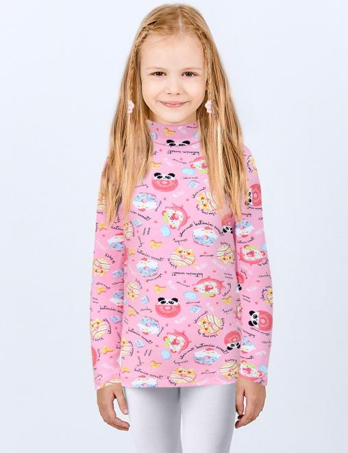 Водолазка детская KETMIN ЛАЙТ ПОНЧИКИ цв.Розовый