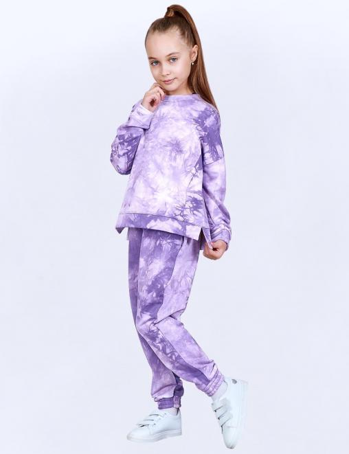 Костюм детский KETMIN PERFECT DESIGN цв.Тай Дай Фиолетовый