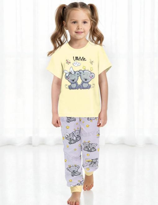 Пижама детская KETMIN КОМФОРТ МИШКИ SWEET U & ME (Футболка/Брюки)