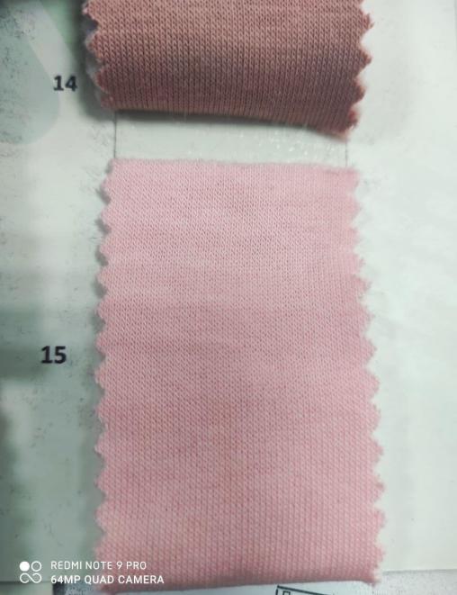 Футер 3-х нитка с начесом цв.Розовый