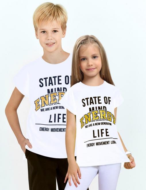 Футболка детская KETMIN ENERGY цв.Белый