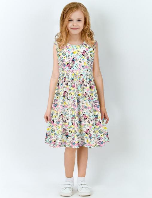 Платье для девочки KETMIN ТУТТИ ФРУТТИ цв.Мinnie music Розовый