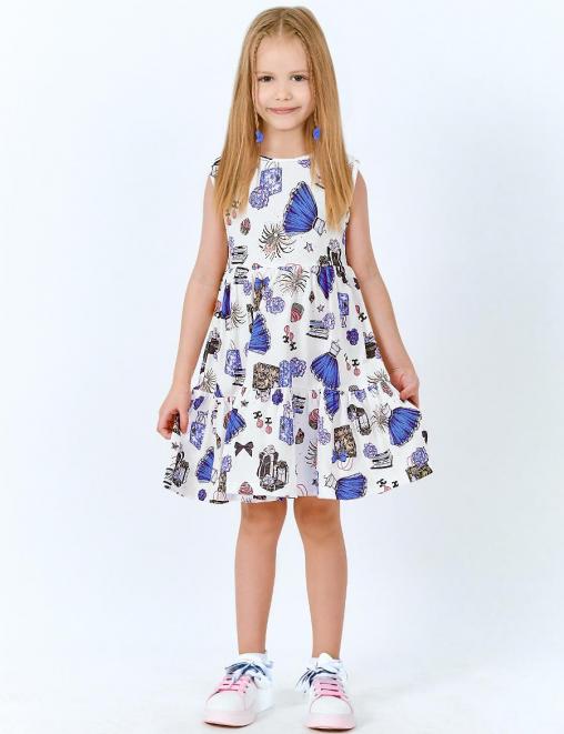 Платье для девочки KETMIN НЕЖНОСТЬ цв.Модница синий