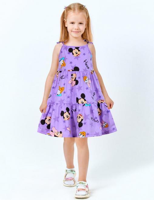 Сарафан для девочки KETMIN ЯГОДКА цв.Микки и Минни звезды