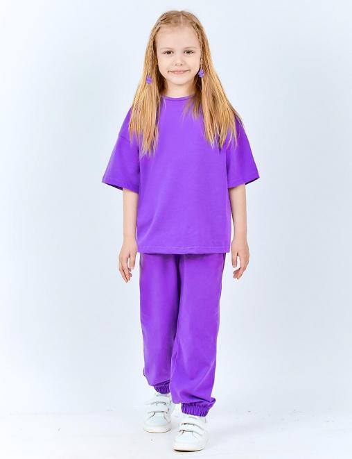 Костюм KETMIN СТИЛЛЯЖ цв.Сиреневый (Футболка/Брюки)