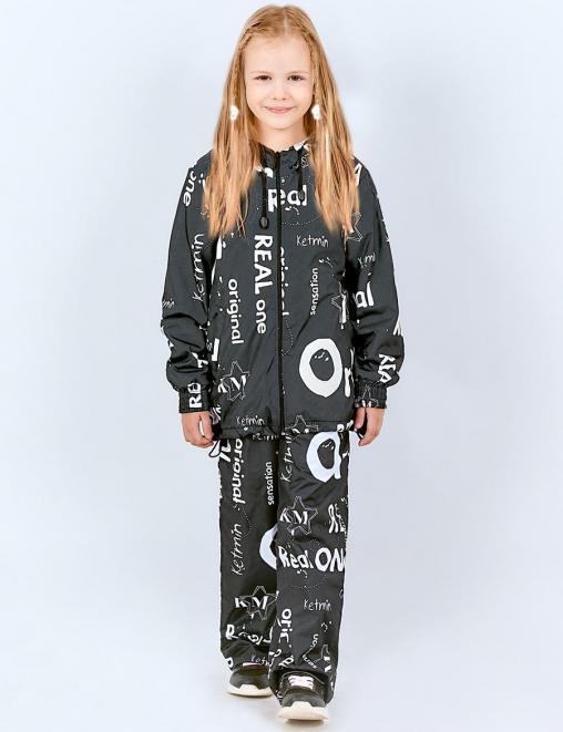 Костюм спортивный демисезонный REAL ONE DEMI цв.Чёрный