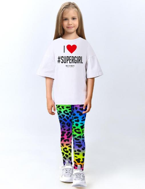 Легинсы детские PREMIUM KETMIN ЛЕО Неон