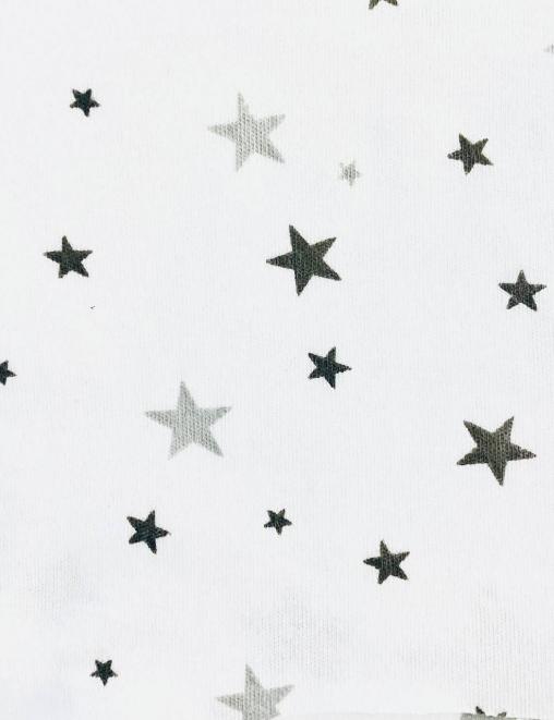 Кулирка ХЛОПОК КАРДЕ уз/полотно Звездное небо Белый/ассорти