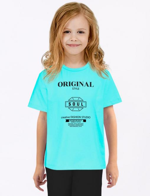 Футболка детская KETMIN SENSATION цв.Бирюза