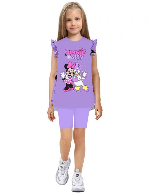 Туника для девочки KETMIN ПОДРУЖКИ цв.Микки и Минни звезды
