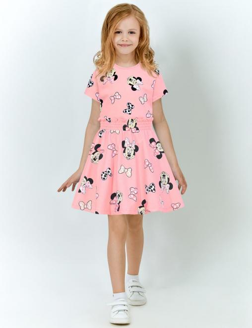 Костюм для девочки KETMIN HAPPY цв.Минни Улыбашка Розовый (Футболка/Юбка)