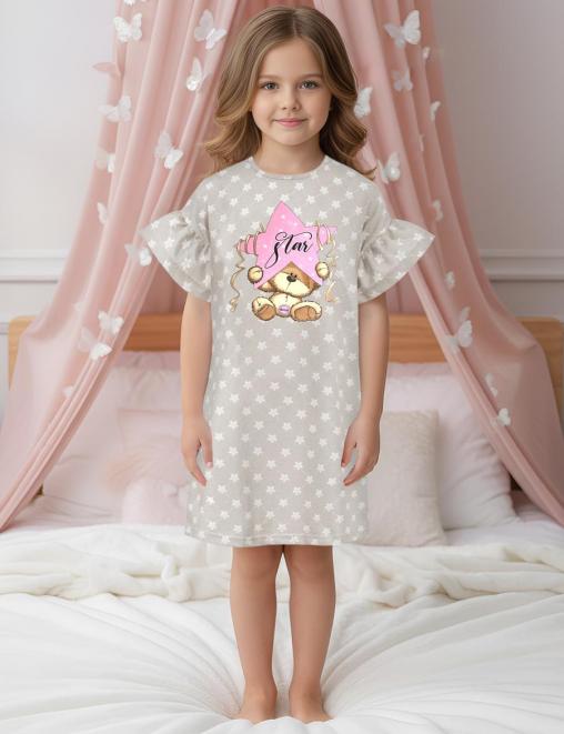 Сорочка детская KETMIN COMFORT МИШКА STAR цв.Бежевый