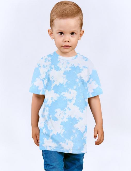 Футболка детская KETMIN URBAN ТАЙ ДАЙ цв.Голубой Футболка детская KETMIN URBAN ТАЙ ДАЙ цв.Голубой