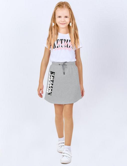 Детская юбка KETMIN PINK PARADISE цв.Серый меланж