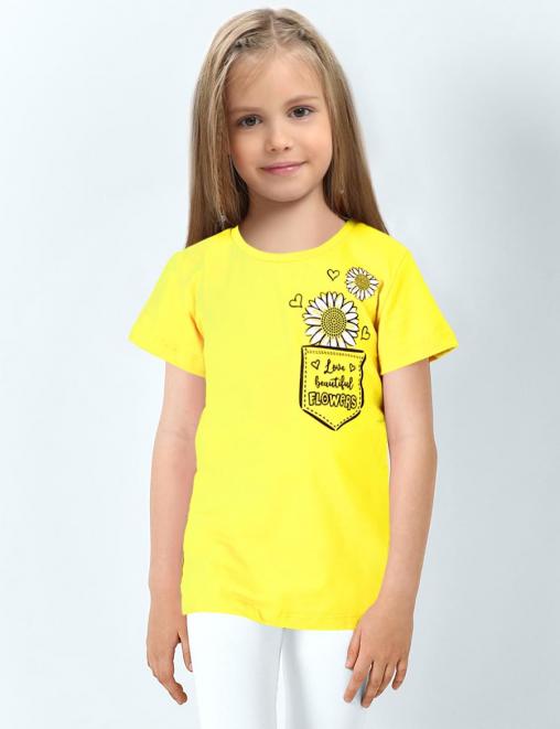 Футболка детская KETMIN HOME PR РОМАШКА цв. Желтый