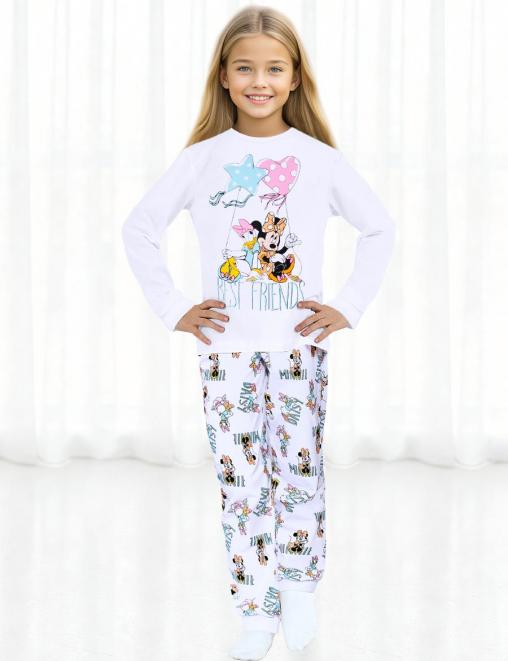 Пижама детская KETMIN HOME ПРЕКРАСНЫЙ ДЕНЬ МИННИ (Лонгслив/Брюки)