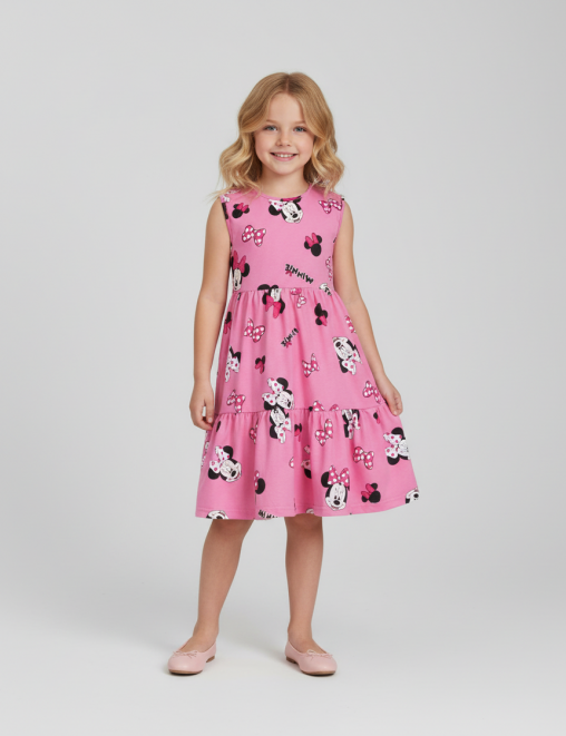 Платье для девочки KETMIN НЕЖНОСТЬ цв.Минни Бантик розовый