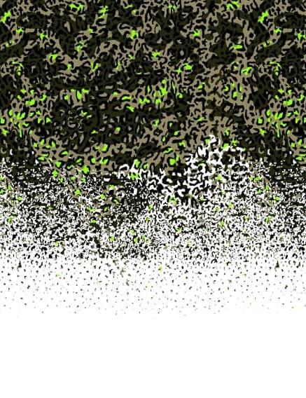 Кулирка с лайкрой ПЕНЬЕ ш/полотно Леопард цв.зеленый