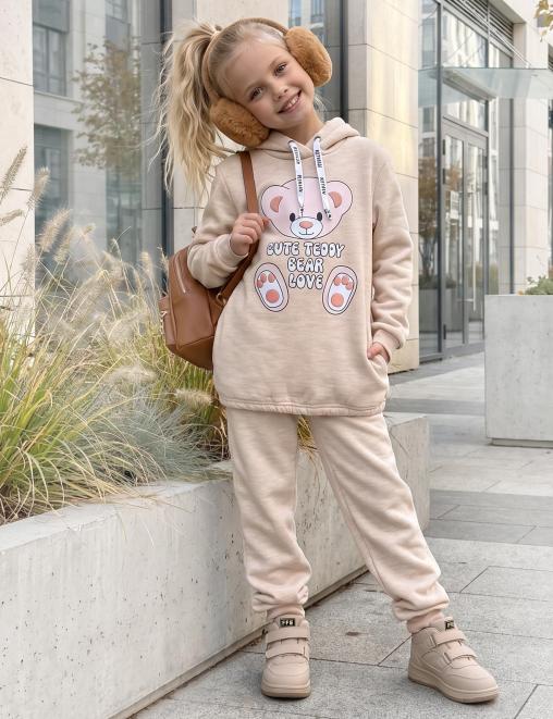 Костюм детский CUTE TEDDY цв. Бежевый меланж