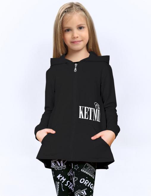 Толстовка на молнии KETMIN CLUB цв.Черный