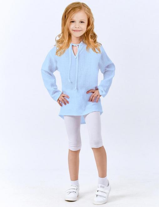 Туника детская пляжная KETMIN BEACH цв. Голубой Туника детская пляжная KETMIN BEACH цв. Голубой