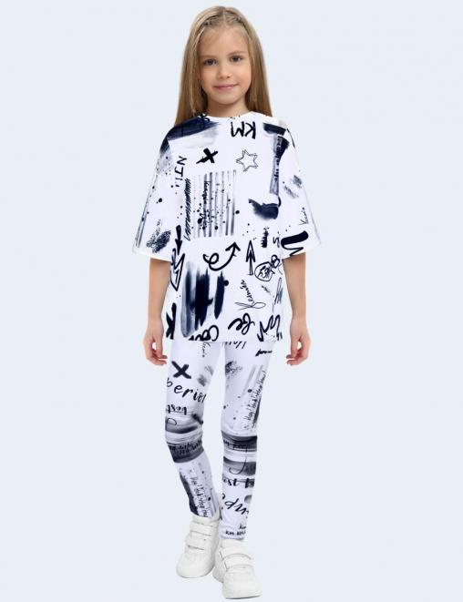 Костюм KETMIN ШАРМ цв.Граффити Белый