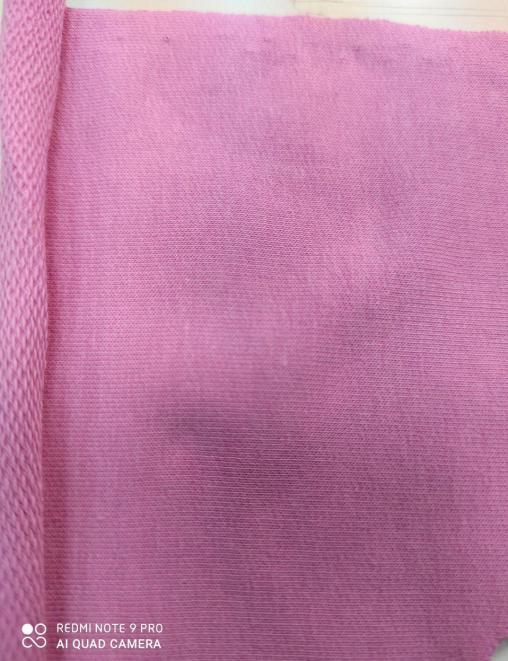 Футер 2-х нитка с лайкрой ш/полотно /Без ПЭ цв.Розовый (Barbie)