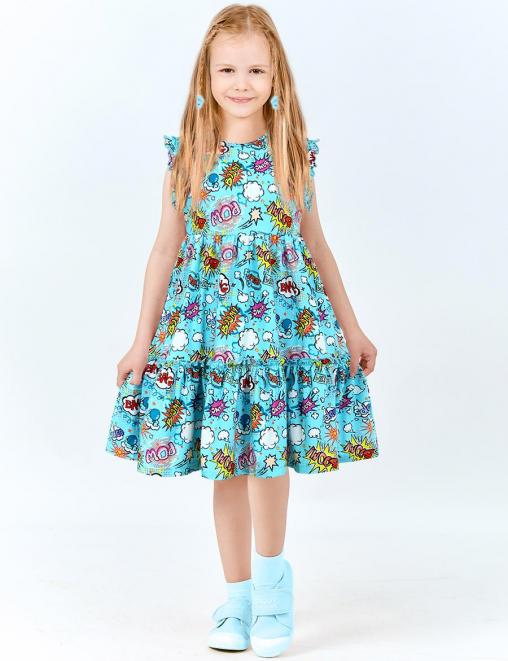 Платье для девочки KETMIN КОКЕТКА цв.BOOM