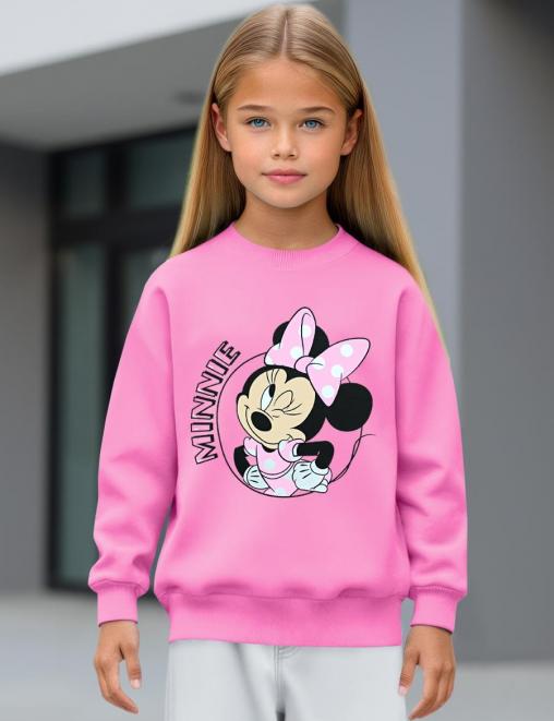 Свитшот детский KETMIN ПРИВЕТ МИННИ цв.Розовый
