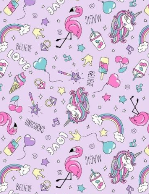 Футер 2-х нитка без ПЭ/ Начес ОЕ MAGIC LOVE цв.Сирень