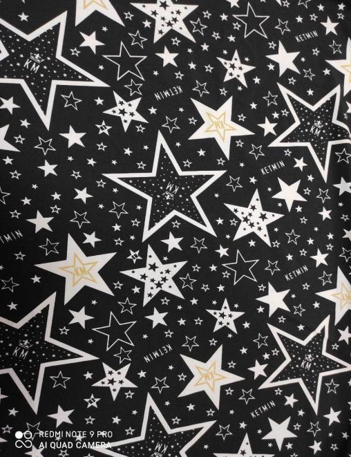 Кулирка с лайкрой ПЕНЬЕ ш/полотно KETMIN STAR КМ цв.Черный