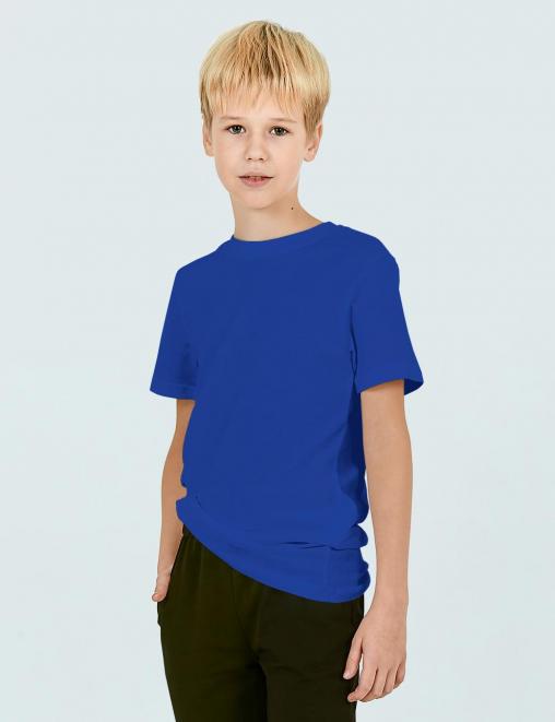 Футболка детская HOME цв.Василёк