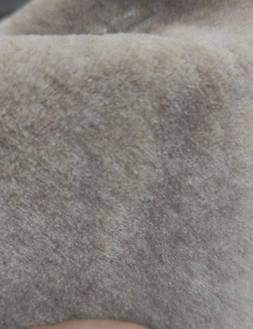 Велюр меланж цв.Кофе