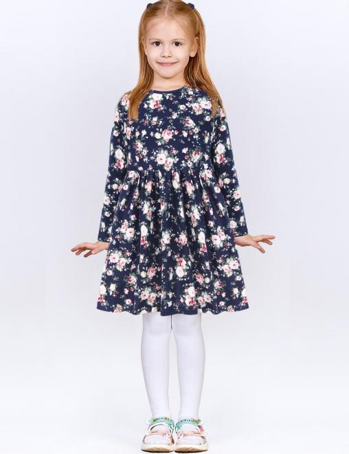 Платье для девочки KETMIN UNIVERSAL цв.Розмарин синий
