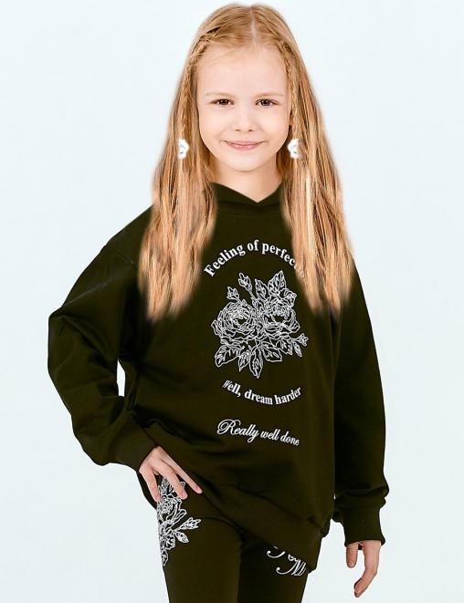 Толстовка для девочки KETMIN IMAGE PERFECTION цв.Чёрный