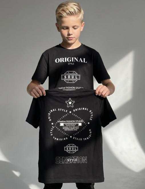 Футболка детская KETMIN SENSATION цв.Чёрный