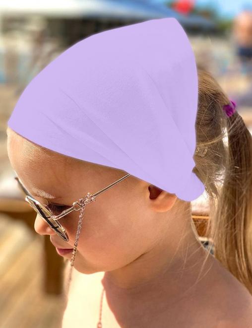 Бандана детская ПРЕМИУМ цв.Сиреневый