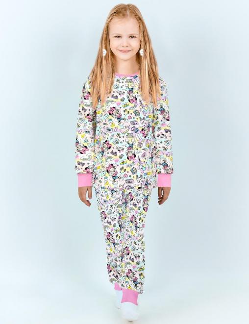 Пижама детская KETMIN НОЧКА MINNIE MUSIC с начесом